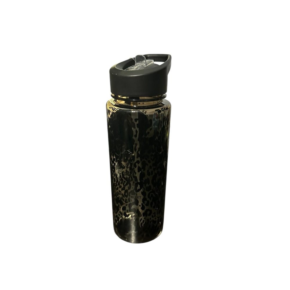 New with Tags Victoria's Secret On The Point Kit Leopard‎ Print Water Bottle